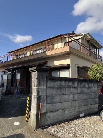 外装工事ビフォー