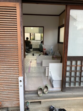 キッチン 納品