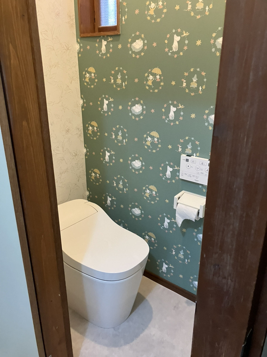 床の沈みもまとめて解決！暖かく快適なトイレリフォーム｜伊豆市