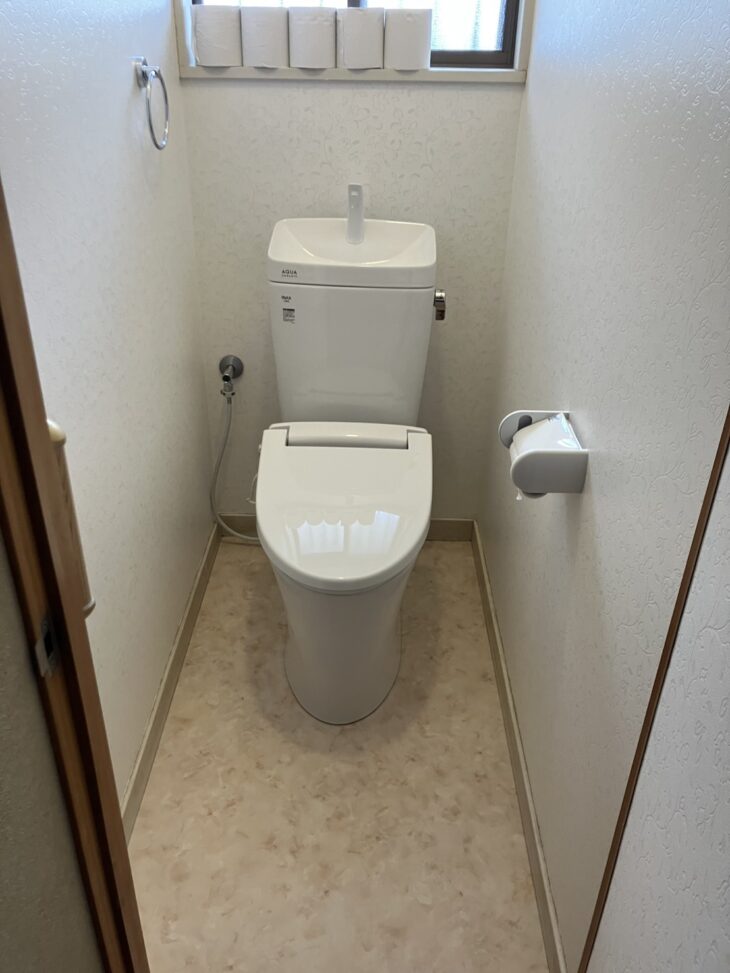 トイレ交換後
