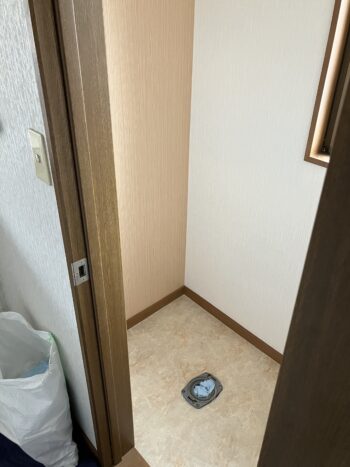 トイレ解体後床