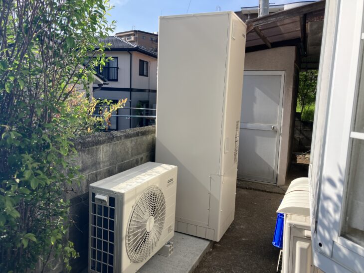 エコキュート設置完了