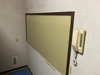 開口塞ぎ下地