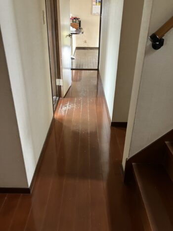フローリング工事前