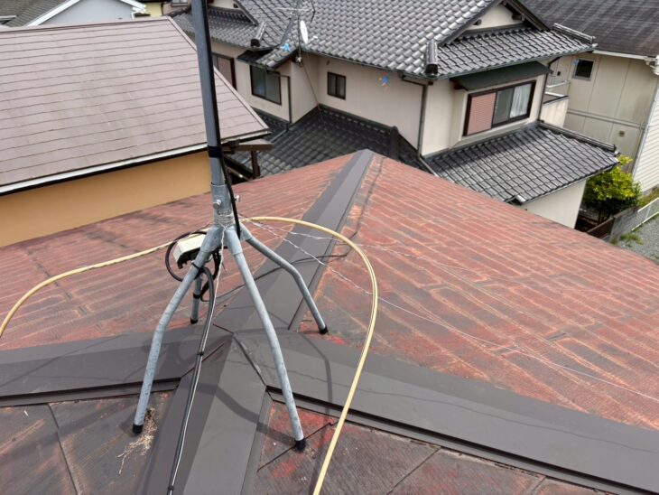 屋根 メンテナンス完了