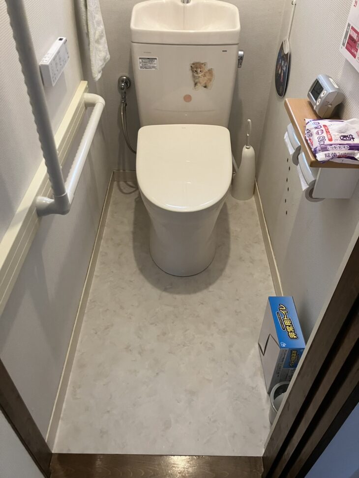 トイレ交換後