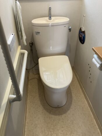 トイレ交換前