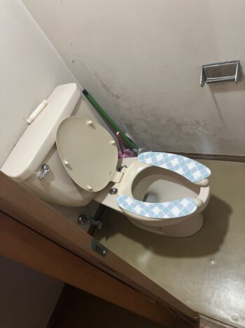 解体前 トイレ