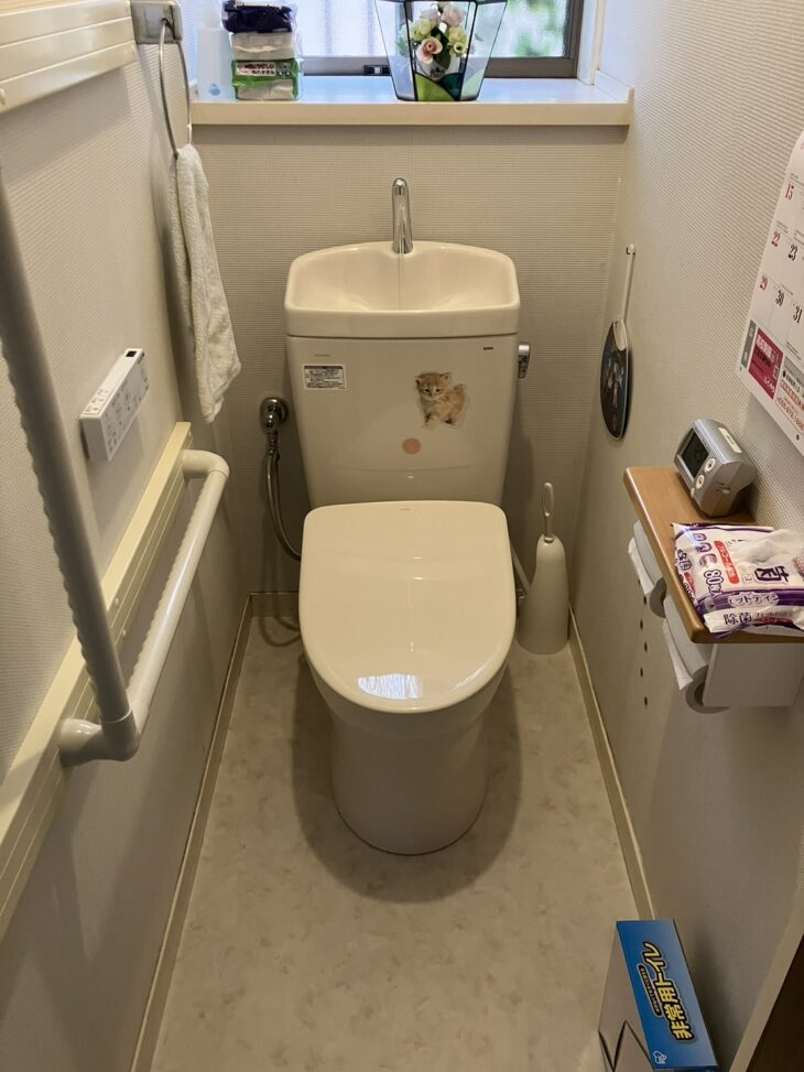トイレ交換後