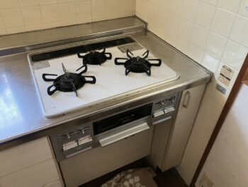 ガスコンロ交換前