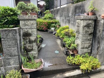 お家の入り口