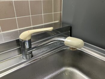 水栓交換前