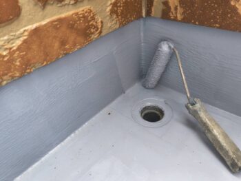 ウレタン防水２層目