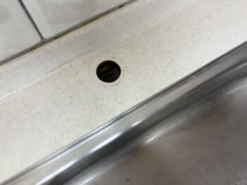 キッチン水栓 撤去