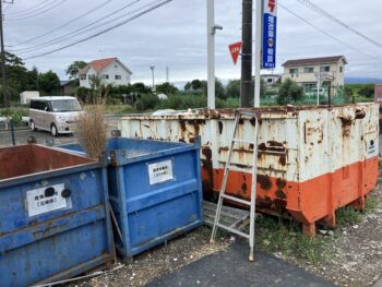 廃材用コンテナ