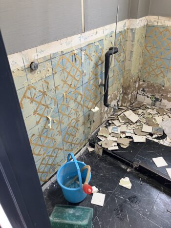 トイレ解体