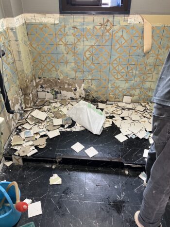 トイレ解体