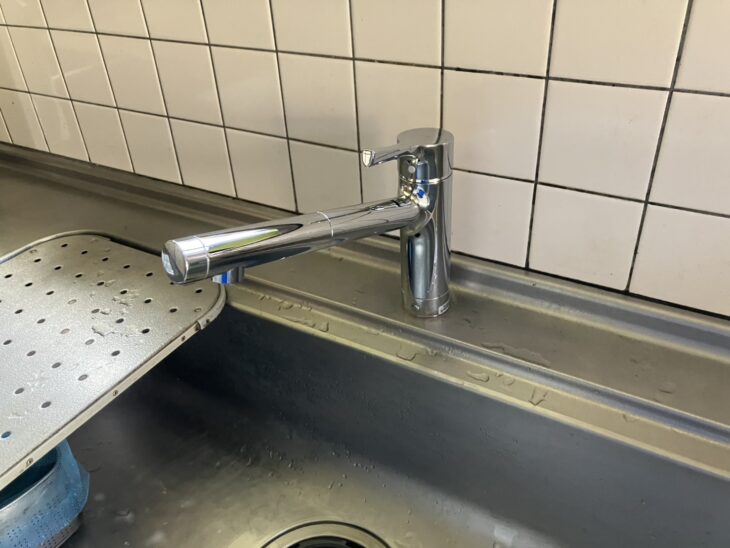 水栓取り付け